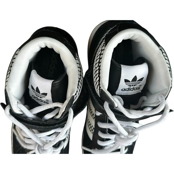 Adidas Original Mid Snake Black Classic EVM 004001 Sz 11 Mens Sneaker Shoes 2015 - Picture 5 of 10